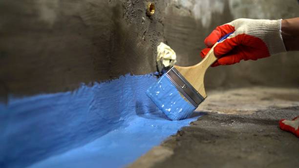 SJ Waterproofing Pros commercial waterproofing team near Elkton, TN